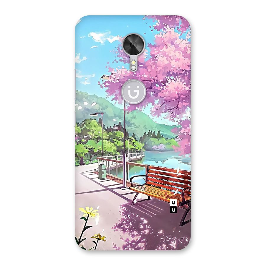 Beautiful Cherry Blossom Landscape Back Case for Gionee A1
