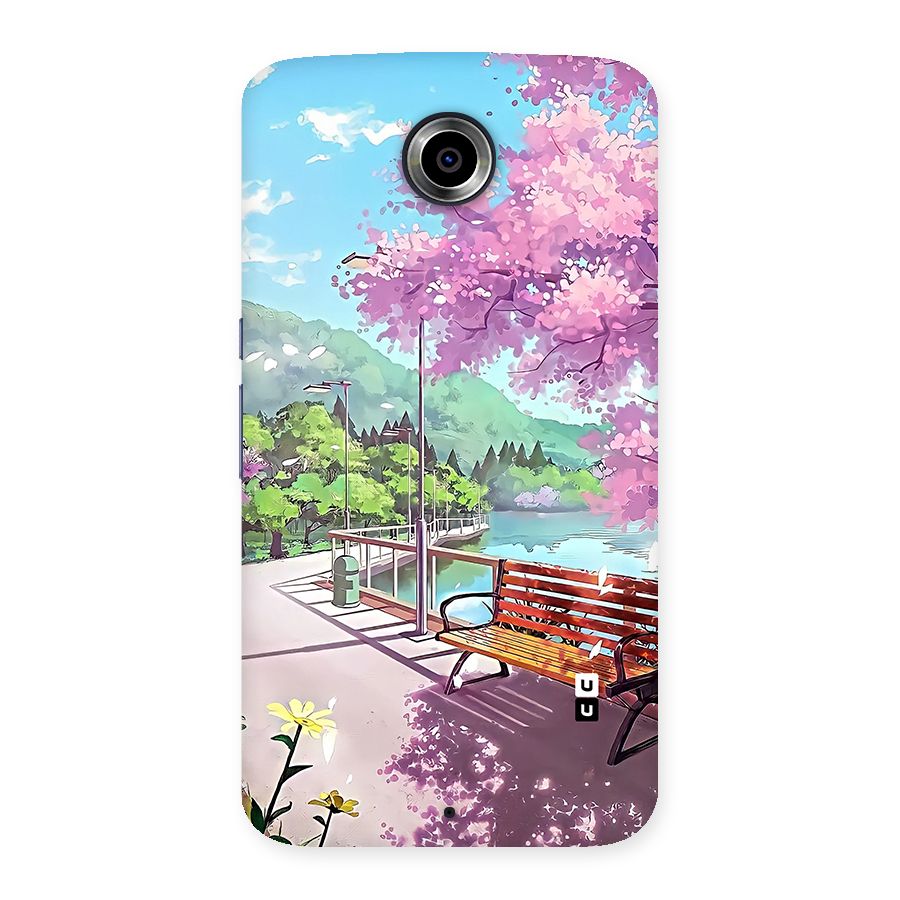Beautiful Cherry Blossom Landscape Back Case for Google Nexus 6