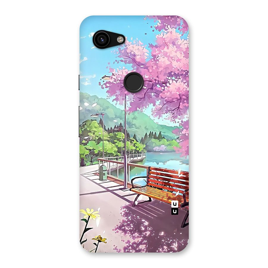 Beautiful Cherry Blossom Landscape Back Case for Google Pixel 3a
