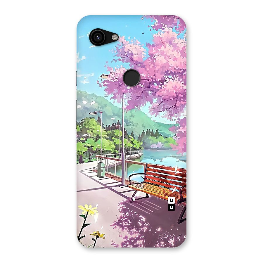 Beautiful Cherry Blossom Landscape Back Case for Google Pixel 3a XL