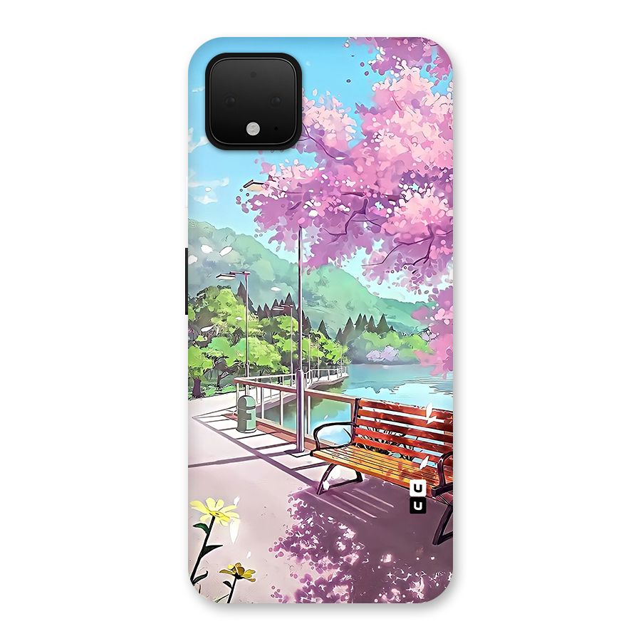 Beautiful Cherry Blossom Landscape Back Case for Google Pixel 4 XL