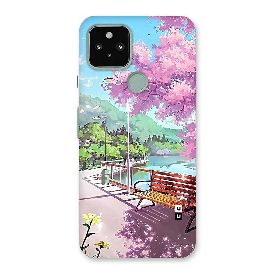 Beautiful Cherry Blossom Landscape Back Case for Google Pixel 5