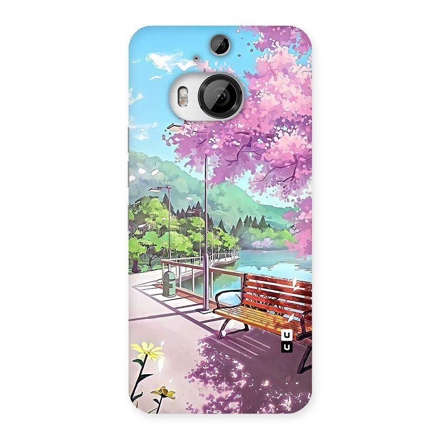 Beautiful Cherry Blossom Landscape Back Case for HTC One M9 Plus