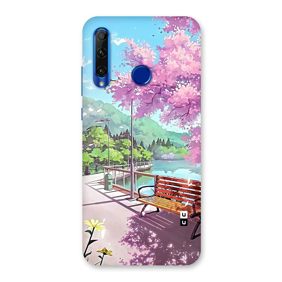 Beautiful Cherry Blossom Landscape Back Case for Honor 20i