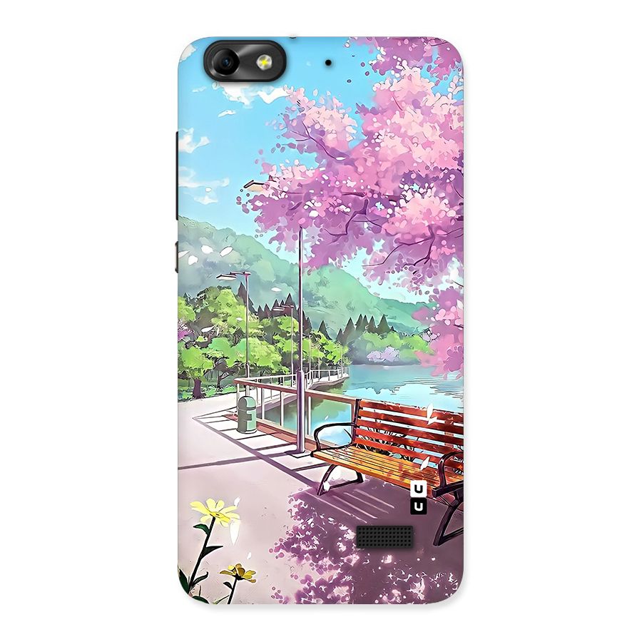 Beautiful Cherry Blossom Landscape Back Case for Honor 4C