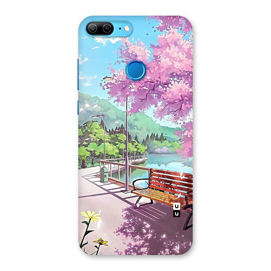 Beautiful Cherry Blossom Landscape Back Case for Honor 9 Lite