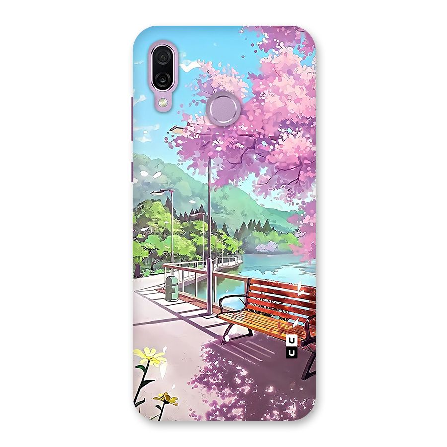 Beautiful Cherry Blossom Landscape Back Case for Honor Play