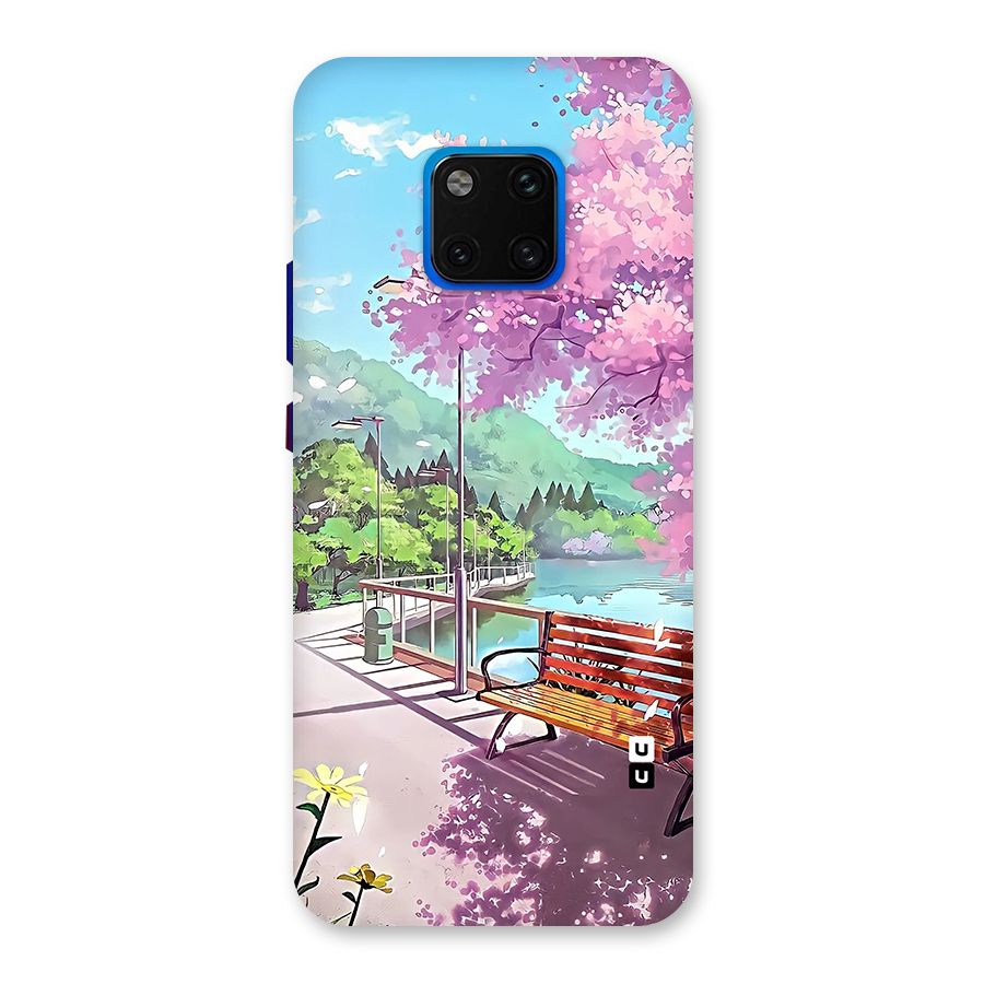Beautiful Cherry Blossom Landscape Back Case for Huawei Mate 20 Pro