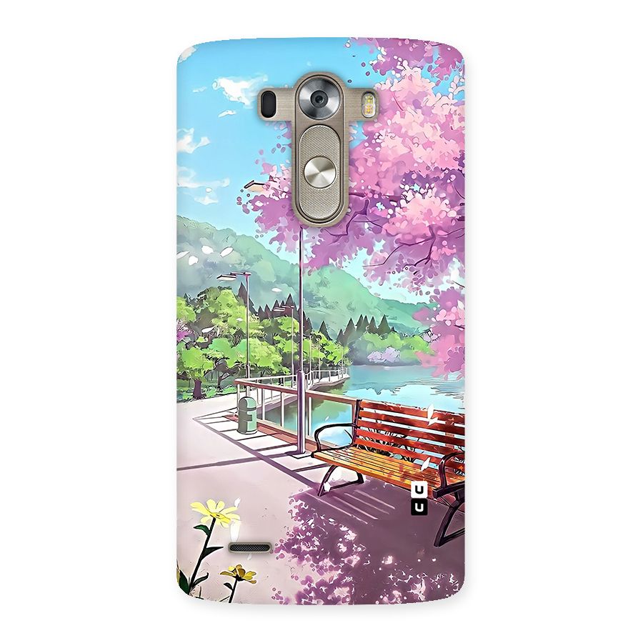 Beautiful Cherry Blossom Landscape Back Case for LG G3