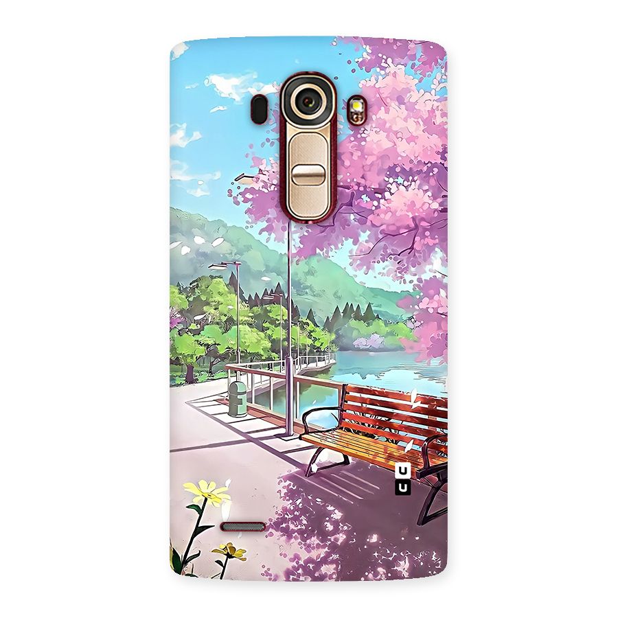 Beautiful Cherry Blossom Landscape Back Case for LG G4