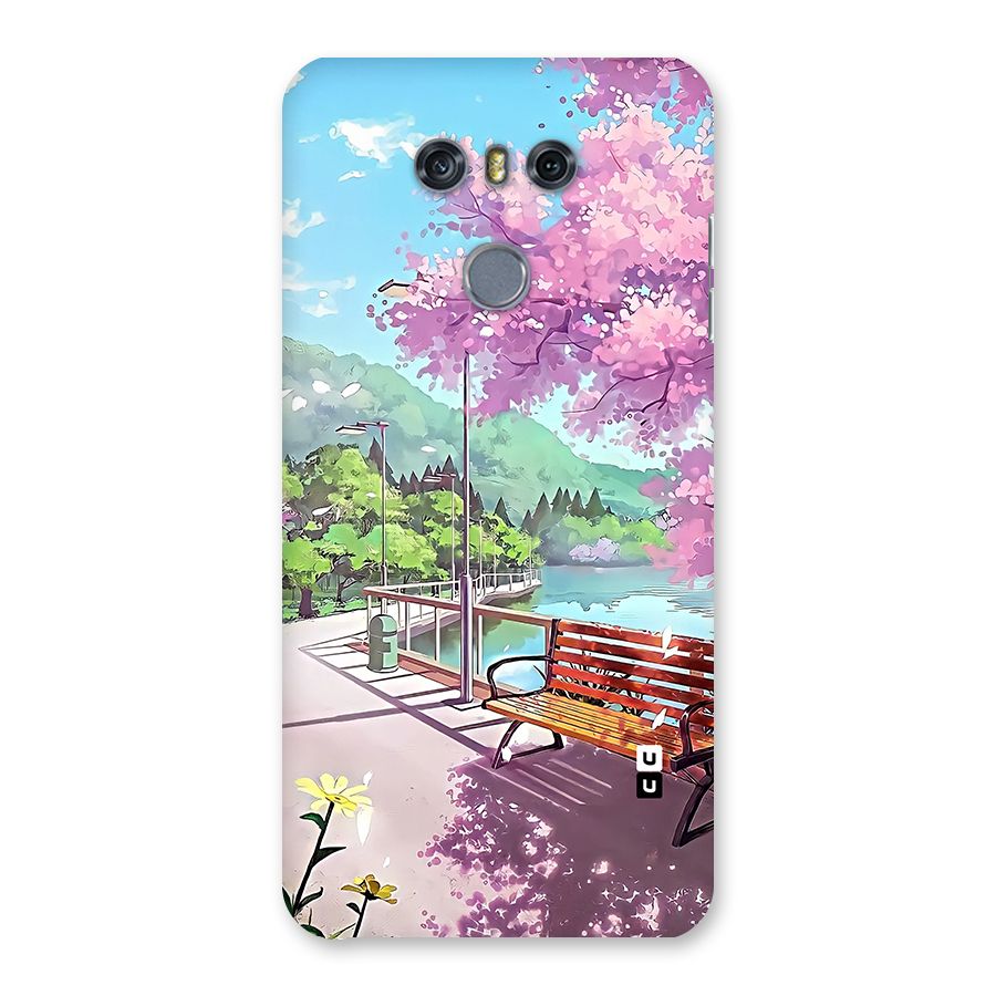 Beautiful Cherry Blossom Landscape Back Case for LG G6