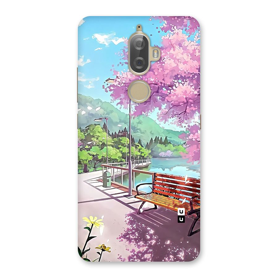 Beautiful Cherry Blossom Landscape Back Case for Lenovo K8 Plus