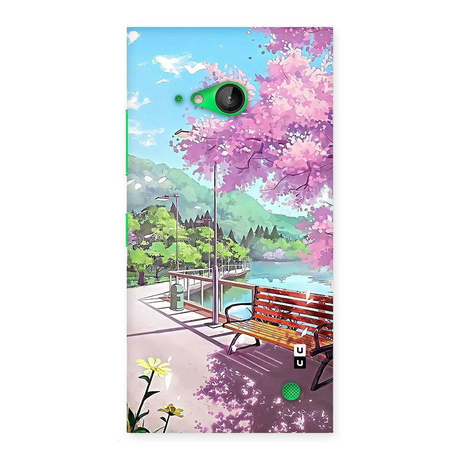Beautiful Cherry Blossom Landscape Back Case for Lumia 730