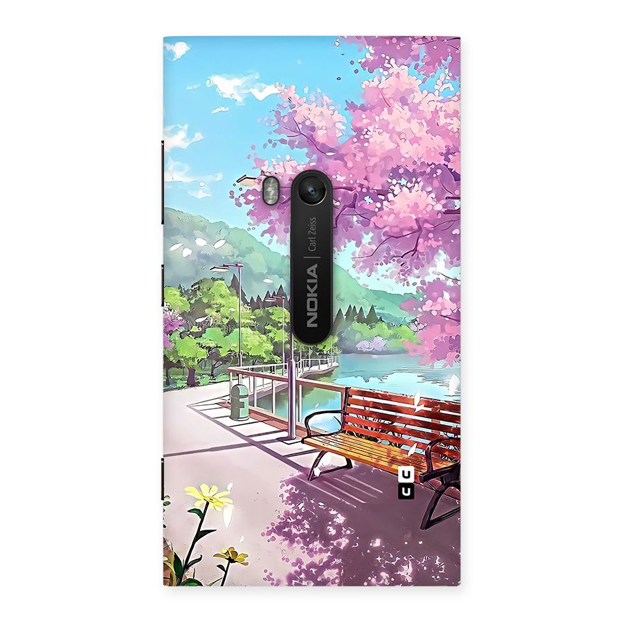 Beautiful Cherry Blossom Landscape Back Case for Lumia 920