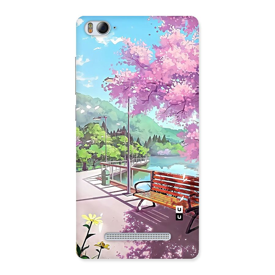 Beautiful Cherry Blossom Landscape Back Case for Mi4i