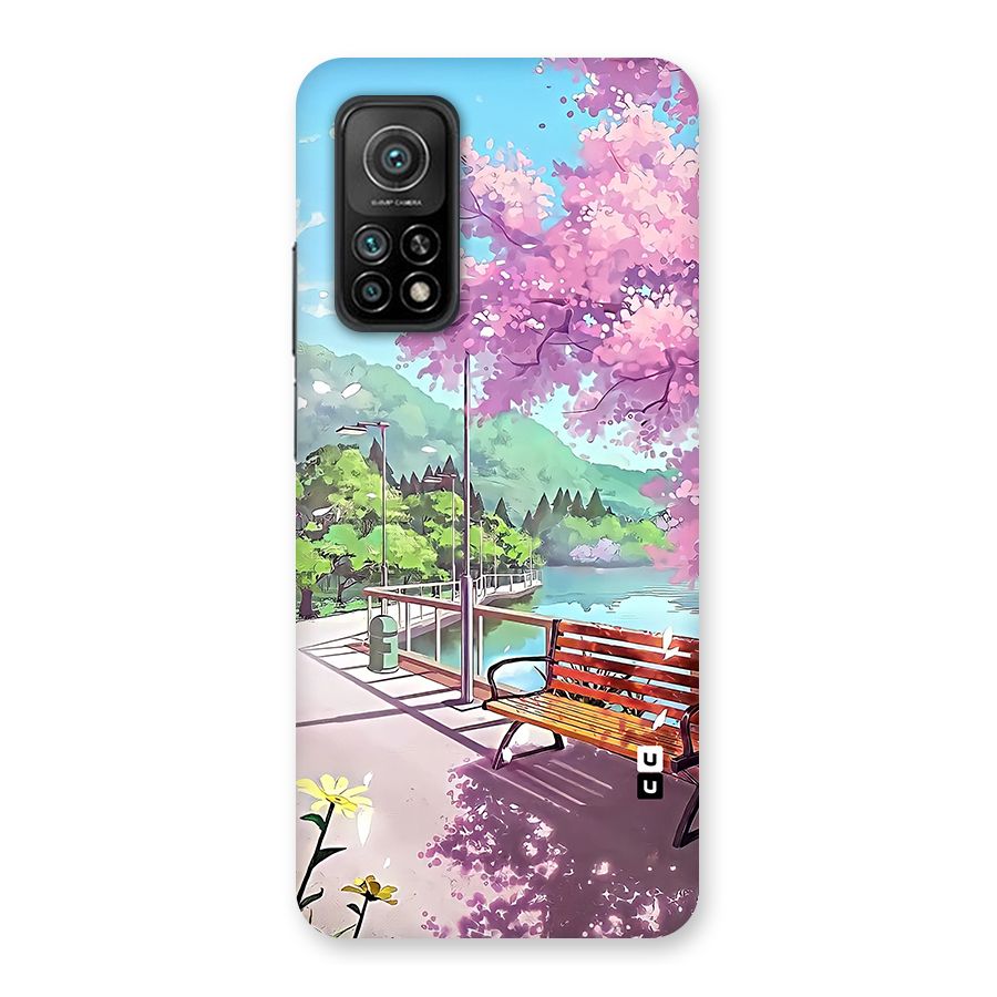 Beautiful Cherry Blossom Landscape Back Case for Mi 10T 5G