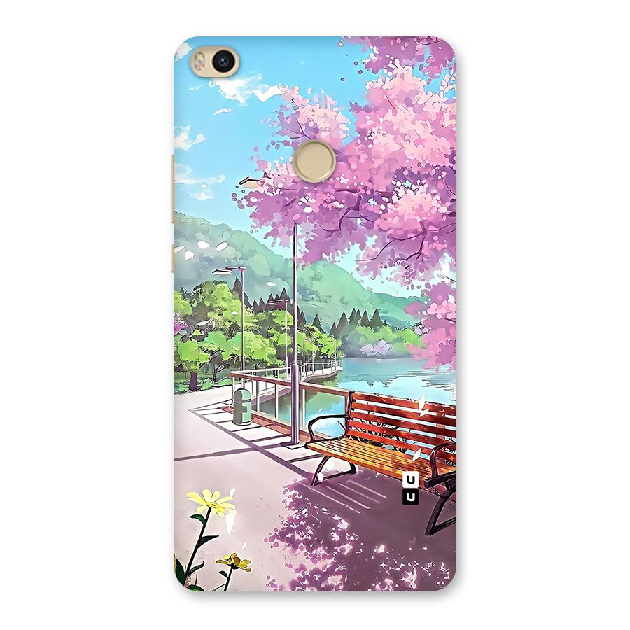 Beautiful Cherry Blossom Landscape Back Case for Mi Max 2