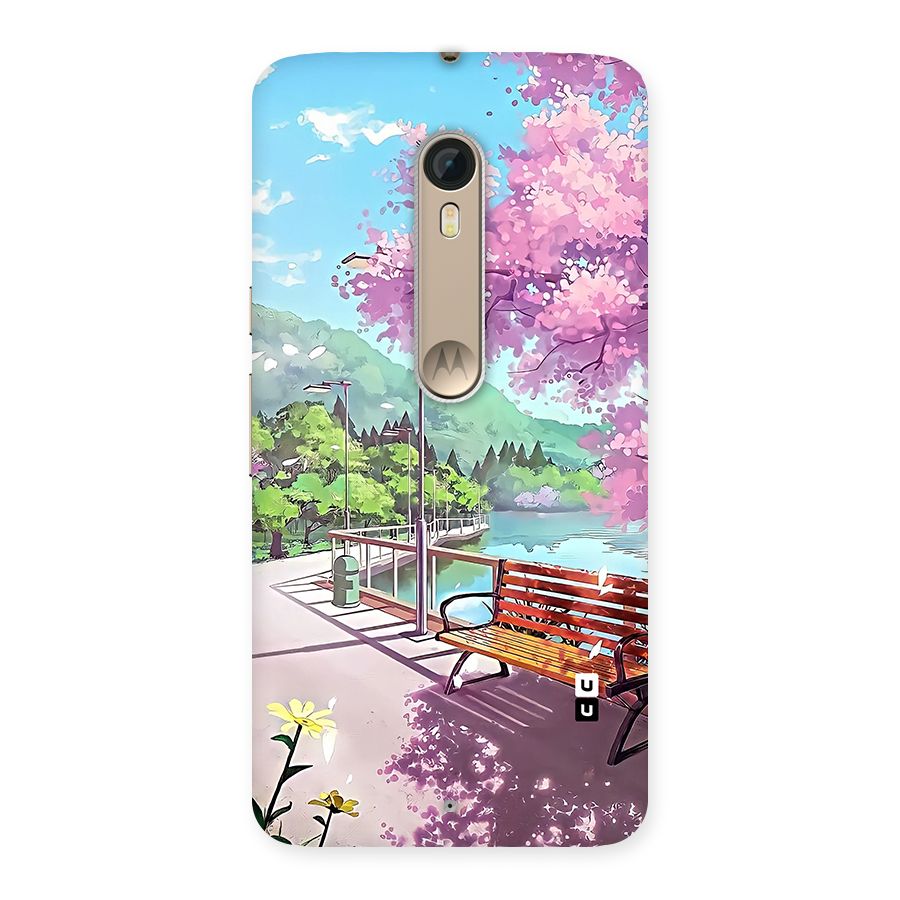 Beautiful Cherry Blossom Landscape Back Case for Moto X Style