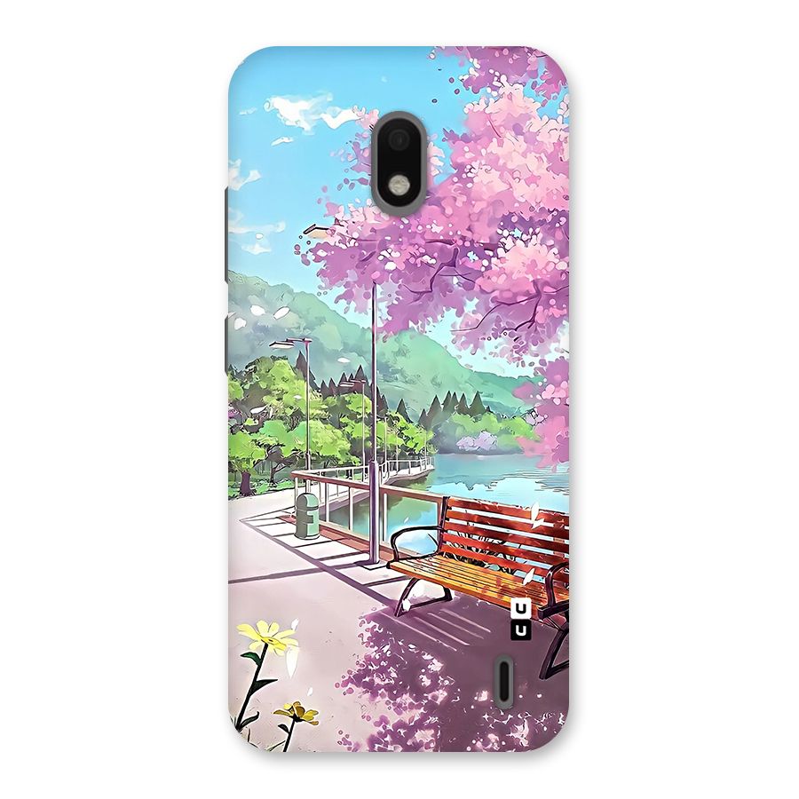 Beautiful Cherry Blossom Landscape Back Case for Nokia 2.2