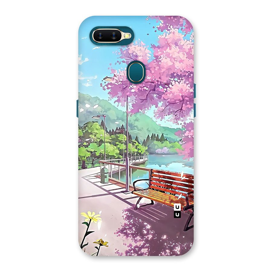 Beautiful Cherry Blossom Landscape Back Case for Oppo A12s