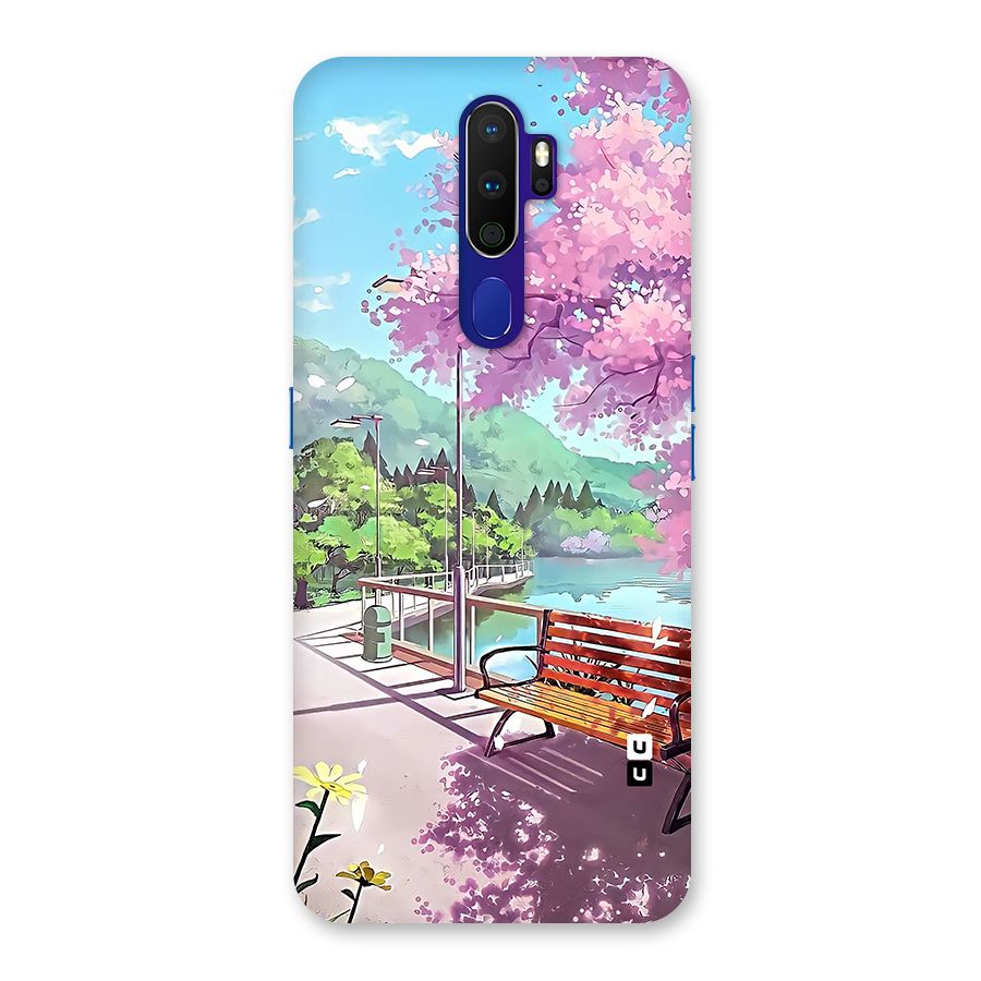 Beautiful Cherry Blossom Landscape Back Case for Oppo A9 (2020)