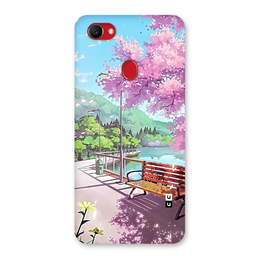 Beautiful Cherry Blossom Landscape Back Case for Oppo F7
