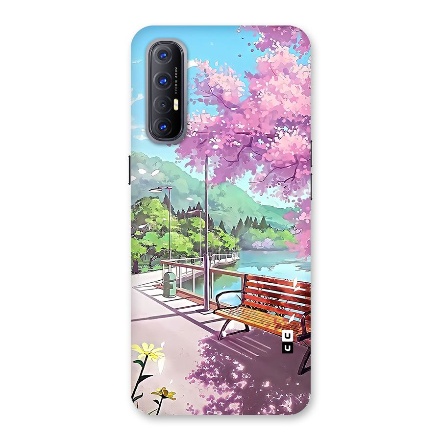 Beautiful Cherry Blossom Landscape Back Case for Oppo Reno3 Pro