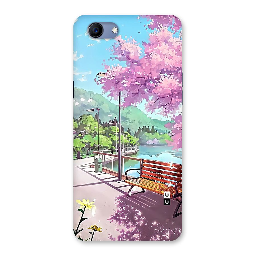 Beautiful Cherry Blossom Landscape Back Case for Realme 1