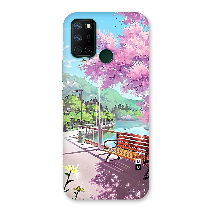 Beautiful Cherry Blossom Landscape Back Case for Realme 7i