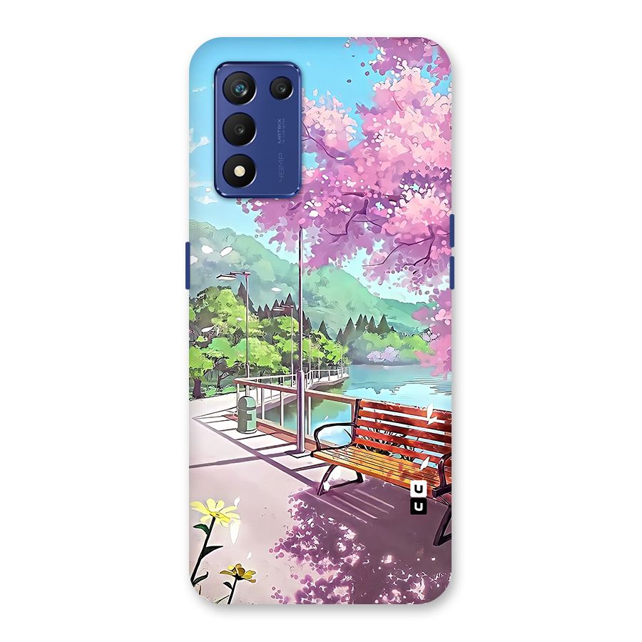 Beautiful Cherry Blossom Landscape Back Case for Realme 9 5G Speed