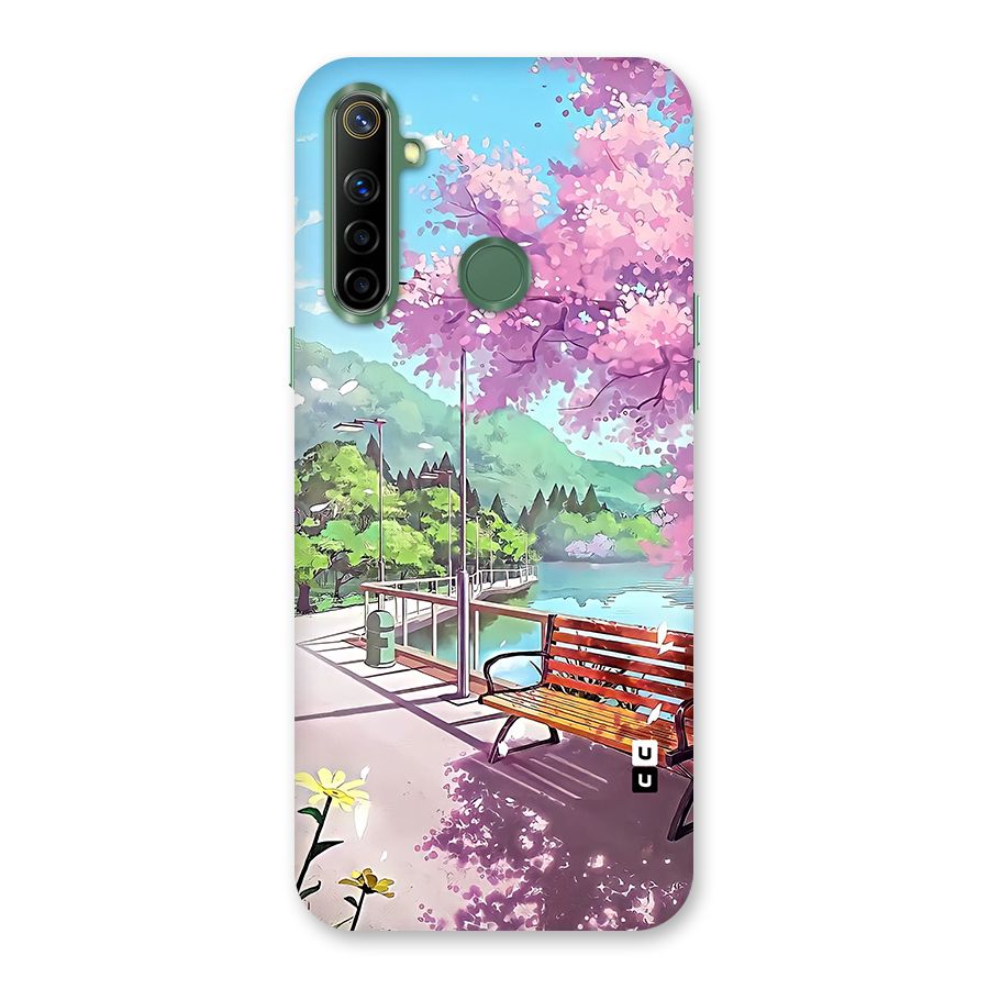 Beautiful Cherry Blossom Landscape Back Case for Realme Narzo 10