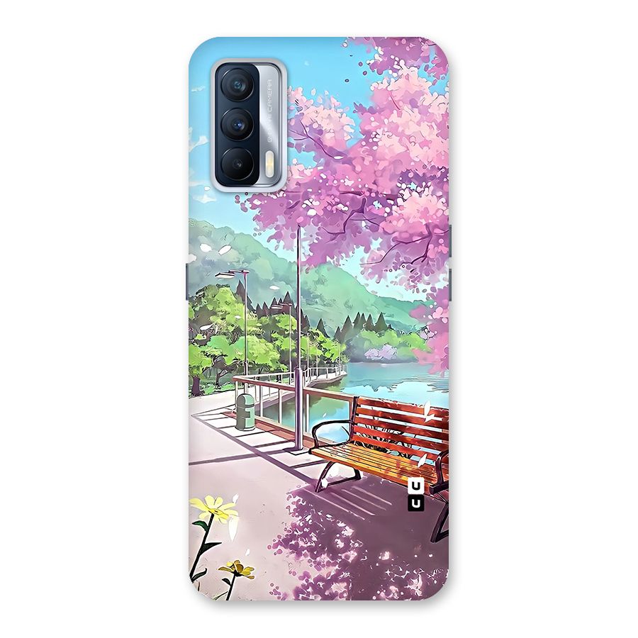 Beautiful Cherry Blossom Landscape Back Case for Realme X7