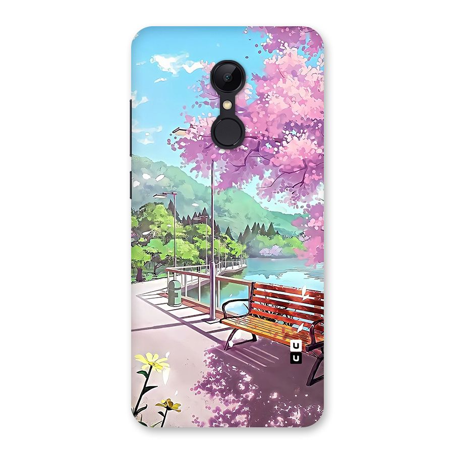 Beautiful Cherry Blossom Landscape Back Case for Redmi 5