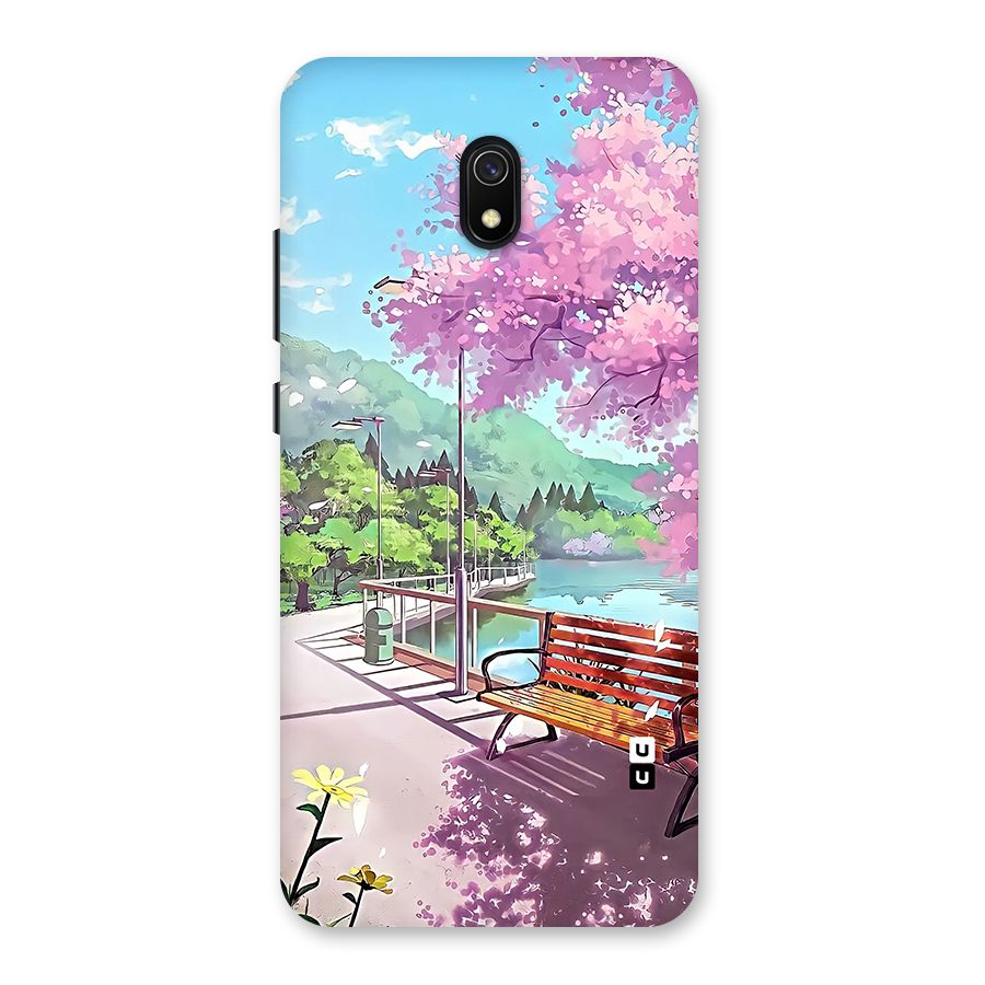 Beautiful Cherry Blossom Landscape Back Case for Redmi 8A