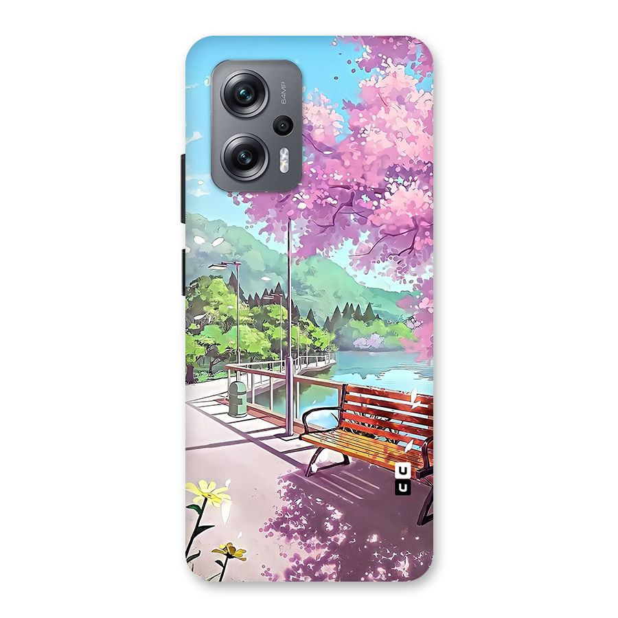Beautiful Cherry Blossom Landscape Back Case for Redmi K50i