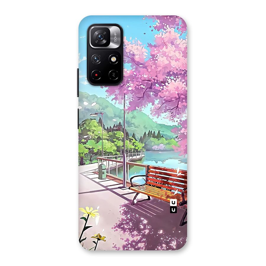 Beautiful Cherry Blossom Landscape Back Case for Redmi Note 11T 5G