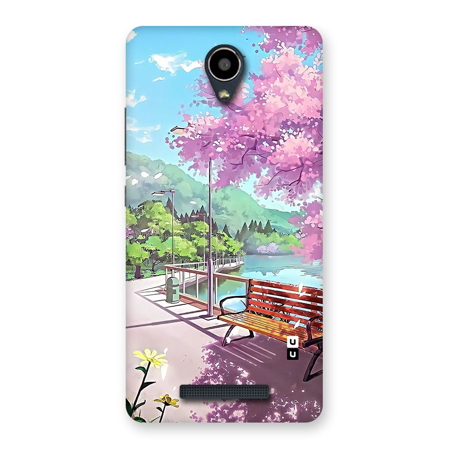 Beautiful Cherry Blossom Landscape Back Case for Redmi Note 2