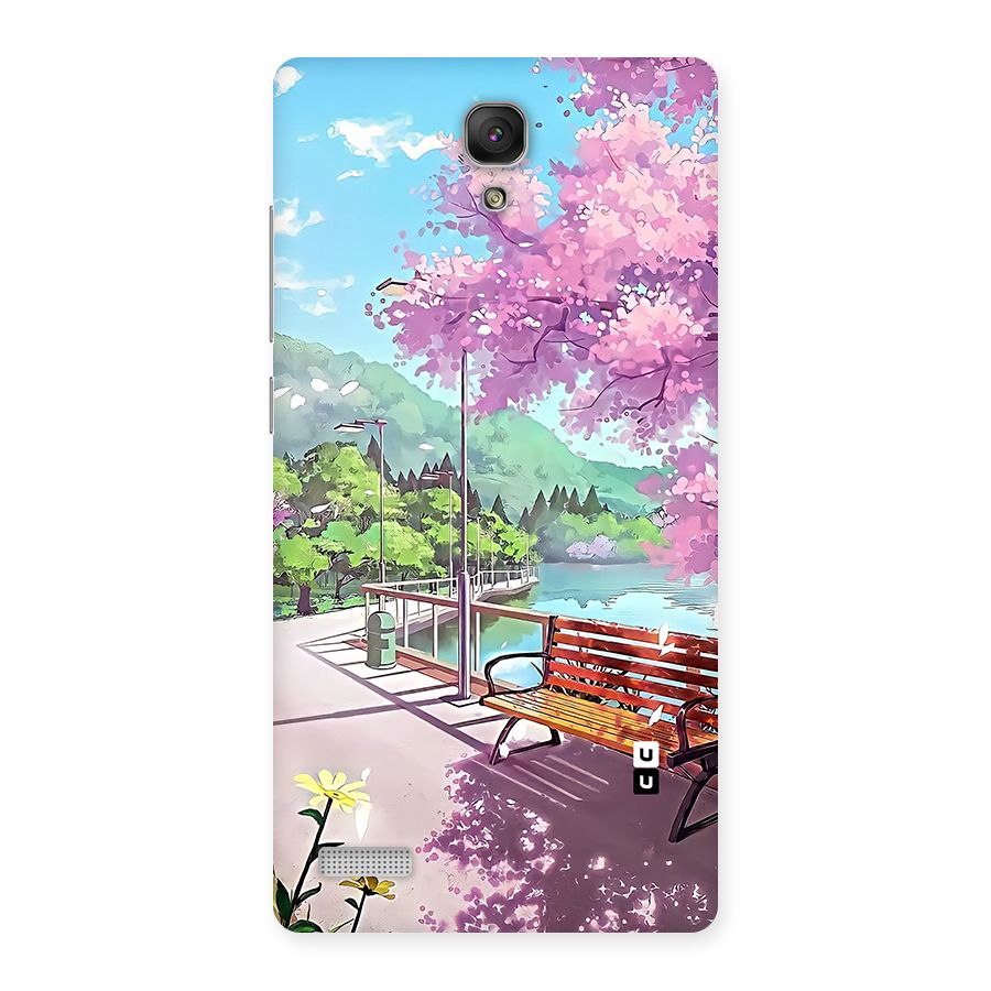 Beautiful Cherry Blossom Landscape Back Case for Redmi Note Prime