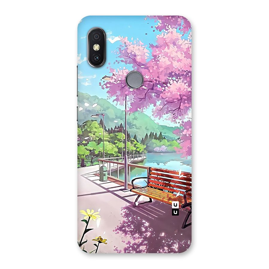 Beautiful Cherry Blossom Landscape Back Case for Redmi Y2