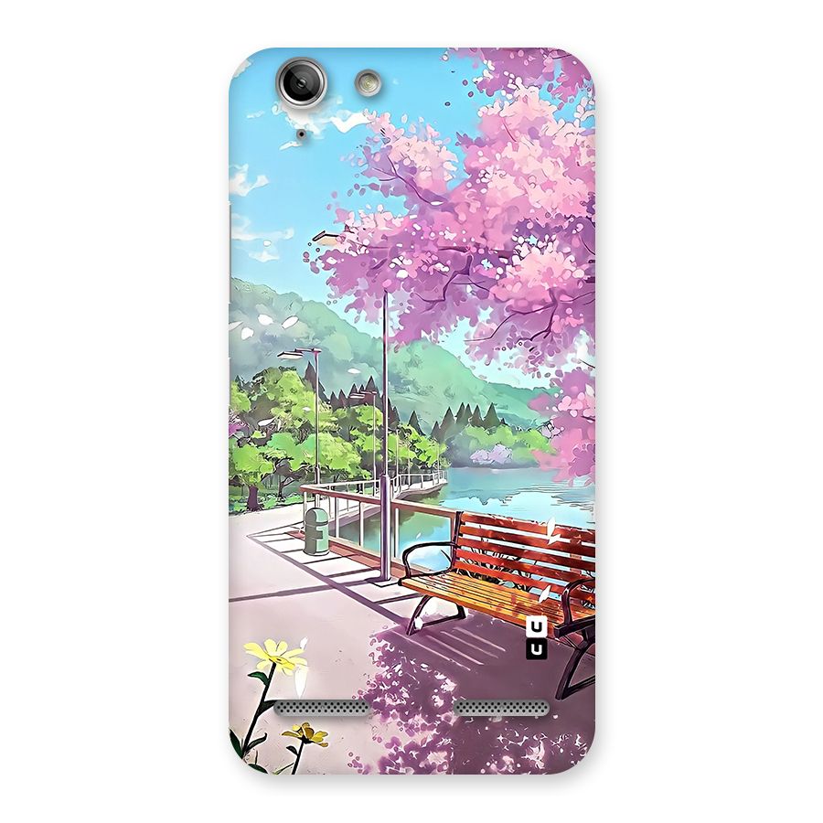 Beautiful Cherry Blossom Landscape Back Case for Vibe K5 Plus