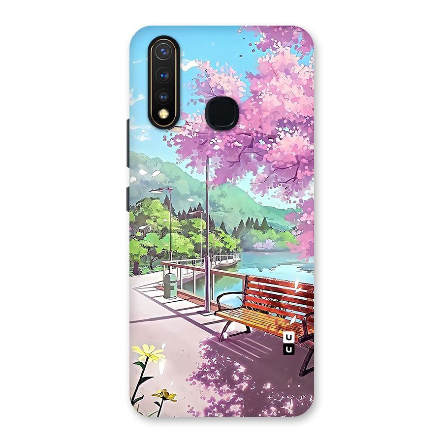Beautiful Cherry Blossom Landscape Back Case for Vivo U20