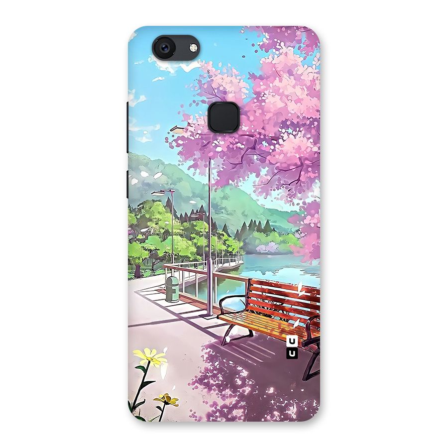Beautiful Cherry Blossom Landscape Back Case for Vivo V7 Plus