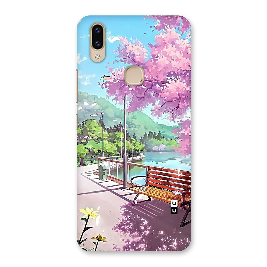 Beautiful Cherry Blossom Landscape Back Case for Vivo V9 Youth