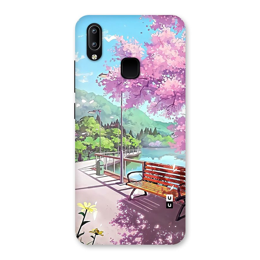 Beautiful Cherry Blossom Landscape Back Case for Vivo Y93
