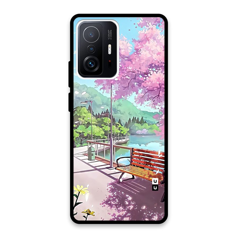 Beautiful Cherry Blossom Landscape Back Case for Xiaomi 11T Pro