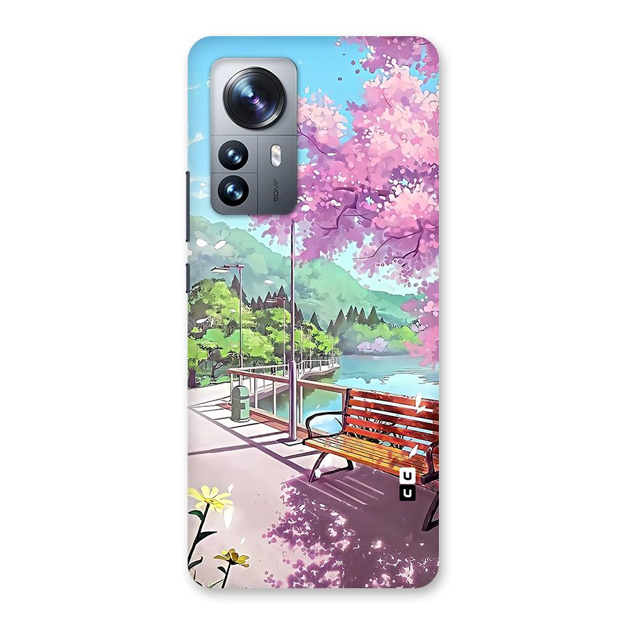 Beautiful Cherry Blossom Landscape Back Case for Xiaomi 12 Pro