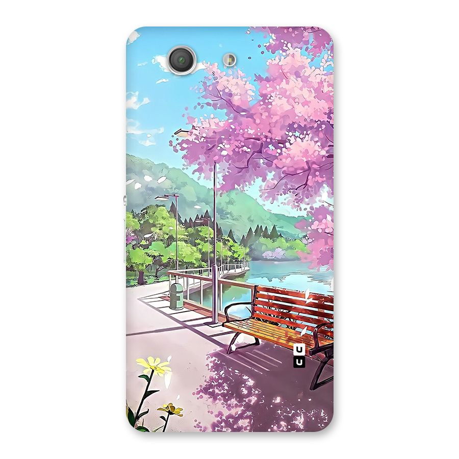Beautiful Cherry Blossom Landscape Back Case for Xperia Z3 Compact