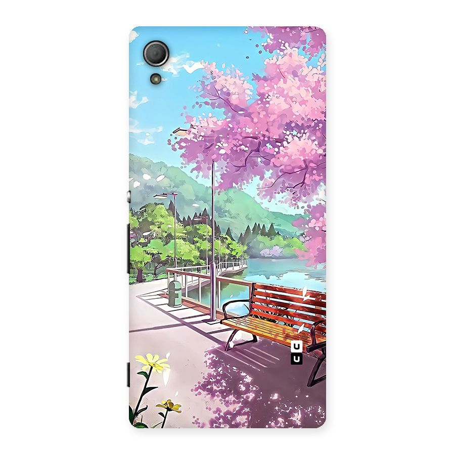 Beautiful Cherry Blossom Landscape Back Case for Xperia Z4