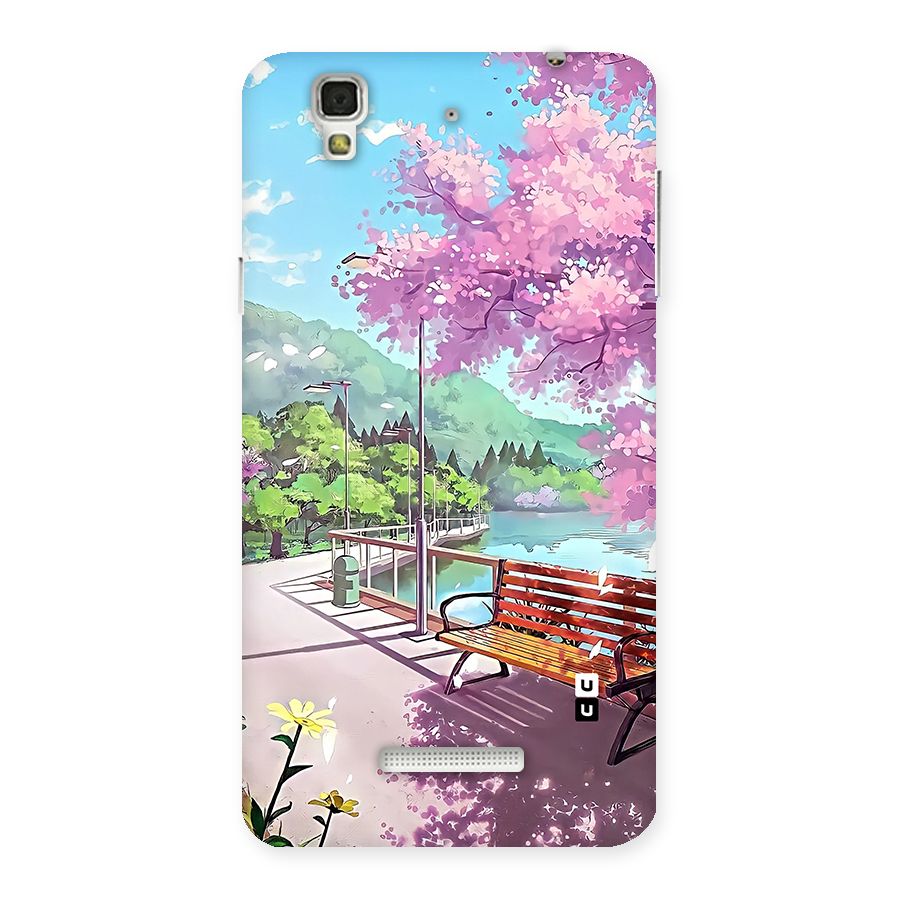 Beautiful Cherry Blossom Landscape Back Case for YU Yureka Plus