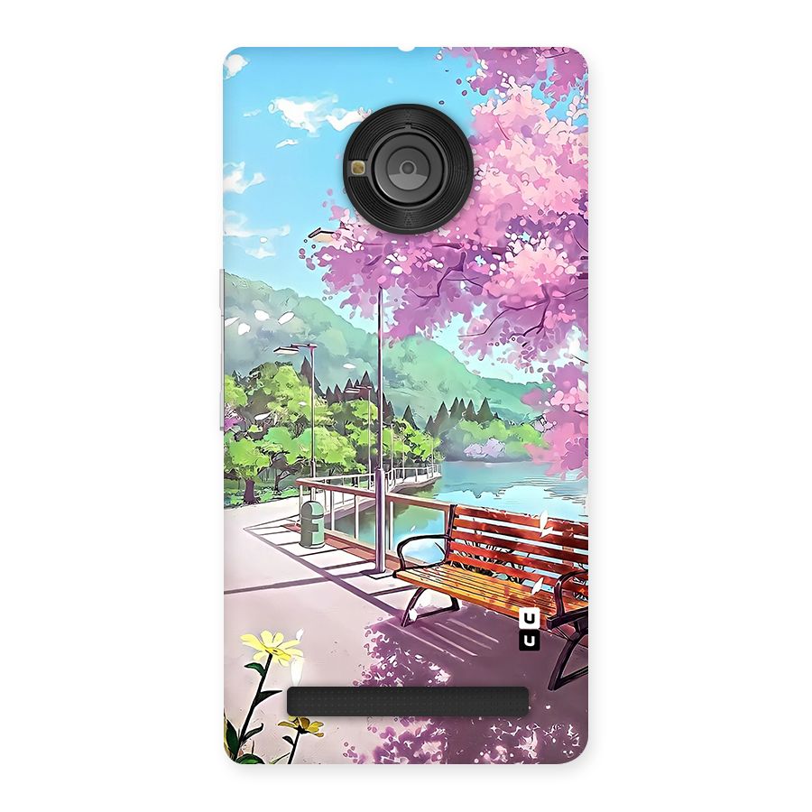 Beautiful Cherry Blossom Landscape Back Case for Yunique